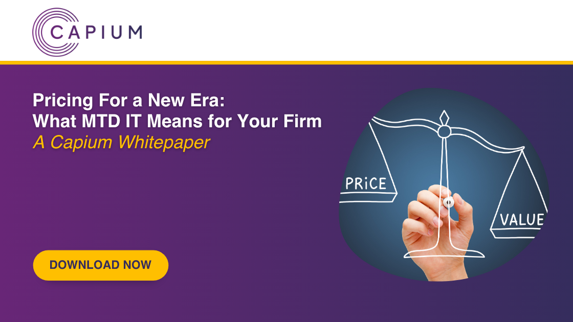 Pricing for a New Era: What MTD IT Means for Your Firm